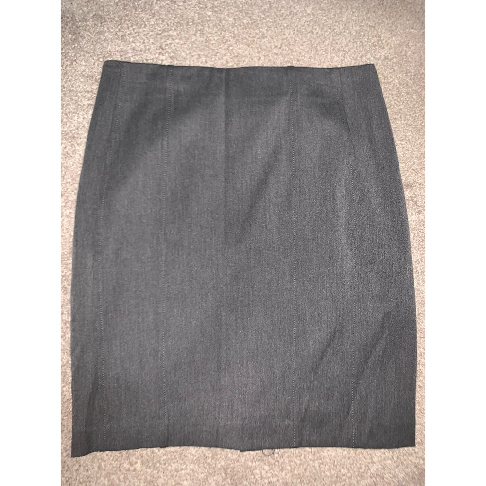 Express Gray Pencil Skirt Size 10 Professional Career Workwear Mini